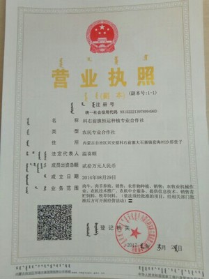 科右前旗恒運(yùn)種植專業(yè)合作社【工商信息_電話地址_注冊信息_信用信息_財(cái)務(wù)信息】查詢_企查查